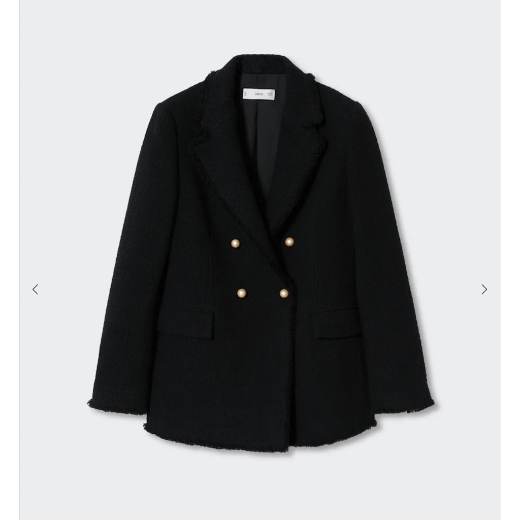 Tweed Blazer From Mango!